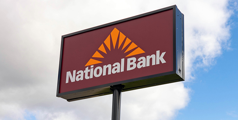 National Bank Sign